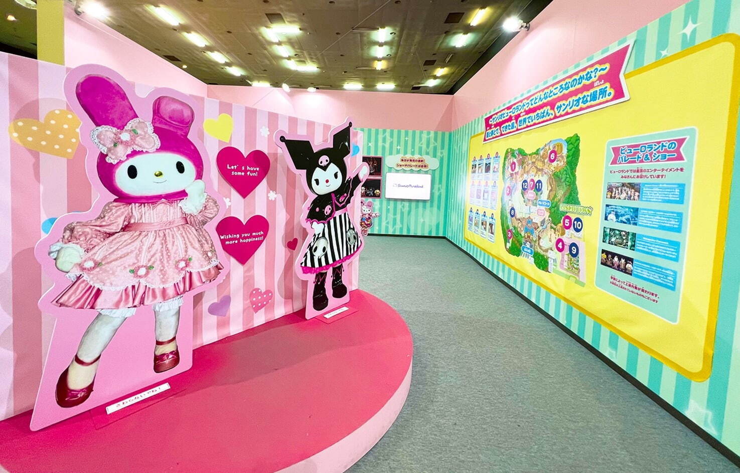 サンリオキャラクターのコラボイベントが愛知・ラグーナテンボスで、フォトスポットや縁日など｜写真1