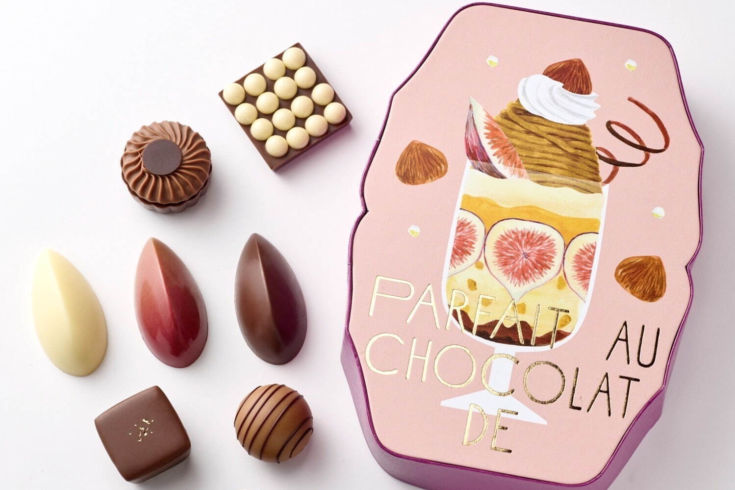 モンブラン｜東武池袋「ショコラマルシェ」バレンタインスイーツイベント、イートインではチョコジェラートも