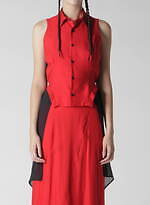 リミ フゥ25年春夏、リボン巻き付くアシンメトリーワンピース＆ネイルリングなど｜写真7