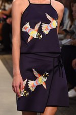 MSGM 2015年春夏コレクション - 小鳥と音楽が共存する、現代的なストリートMIX｜写真11