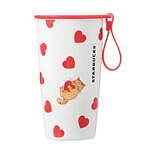 スターバックス25年バレンタイングッズ、“ハート＆リボンで遊ぶ猫”のステンレスボトルや猫型マグ｜写真29