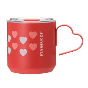 スターバックス25年バレンタイングッズ、“ハート＆リボンで遊ぶ猫”のステンレスボトルや猫型マグ｜写真5