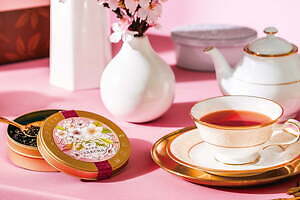 ルピシア春限定「桜のお茶」“まるで桜餅”ほんのり塩味のフレーバードティー、柚子桜香る烏龍茶も