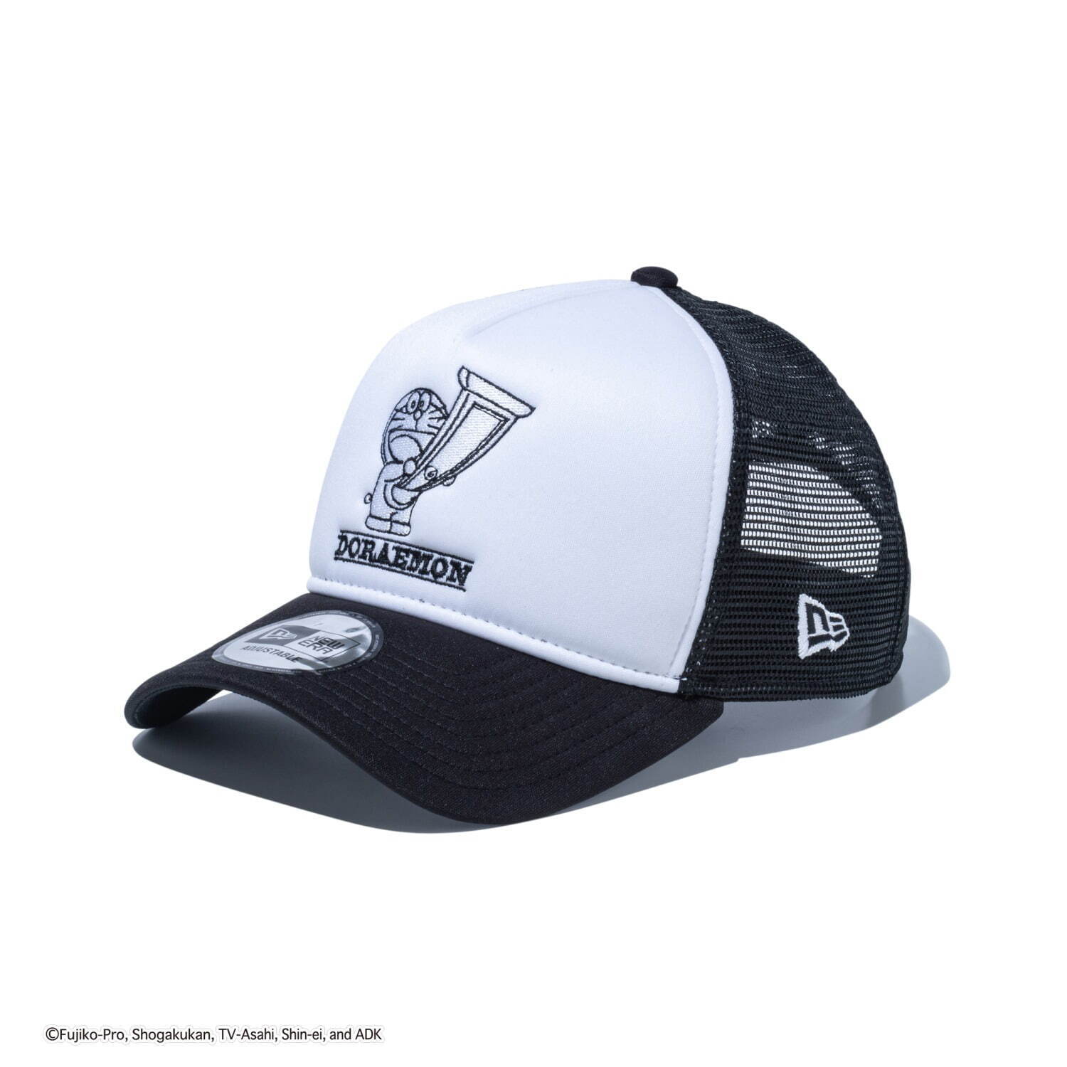 ニューエラ、“ドラえもん尽くし”総柄バケットハットや「59FIFTY