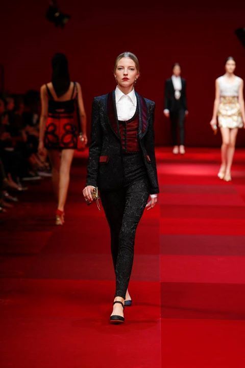 ドルチェ＆ガッバーナ(DOLCE&GABBANA) 2015年春夏ウィメンズ