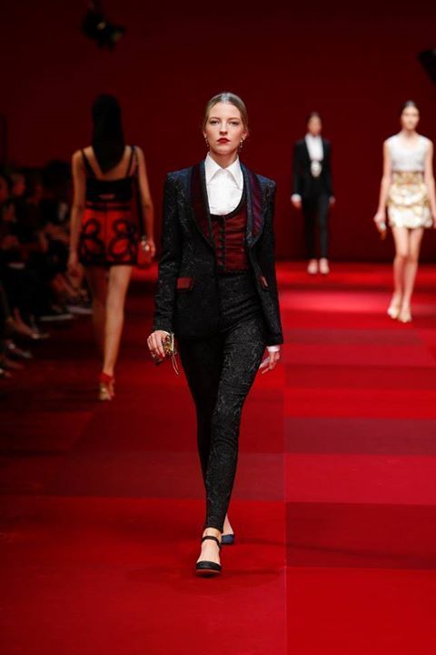 ドルチェ＆ガッバーナ(DOLCE&GABBANA) 2015年春夏ウィメンズコレクション  - 写真11