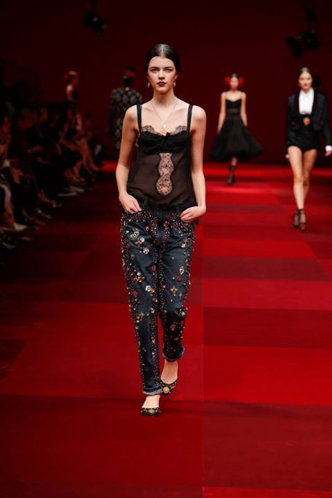 ドルチェ＆ガッバーナ(DOLCE&GABBANA) 2015年春夏ウィメンズコレクション  - 写真17