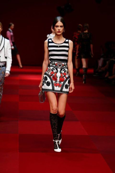 ドルチェ＆ガッバーナ(DOLCE&GABBANA) 2015年春夏ウィメンズ