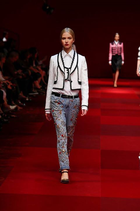 ドルチェ＆ガッバーナ(DOLCE&GABBANA) 2015年春夏ウィメンズ