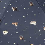 Wpc.“飛行犬”コラボの折りたたみ日傘、宇宙を飛び回るチワワや柴犬などをプリント｜写真5