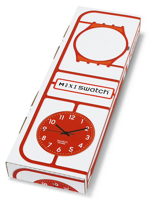 スウォッチswatch　maxi 壁掛け時計　ビンテージ物 - 7