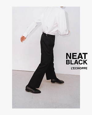 ニートのレショップ限定セットアップ、“90年代日本モード着想”の ニートのレショップ限定セットアップ、“90年代日本モード着想”の