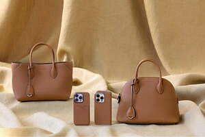 ボナベンチュラの上品ハンドバッグ＆トートに25年春の新色キャメルカラー、iPhoneケースも
