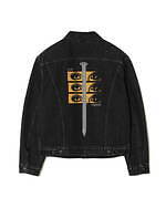 アンダーカバー×リーバイス、解体できるデニムジャケット＆“目と釘”グラフィックのパンツ｜写真11