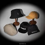 カシラ×ゴジラの"刺繍加工"ハット、ゴジラの質感再現したジャカード素材で｜写真1