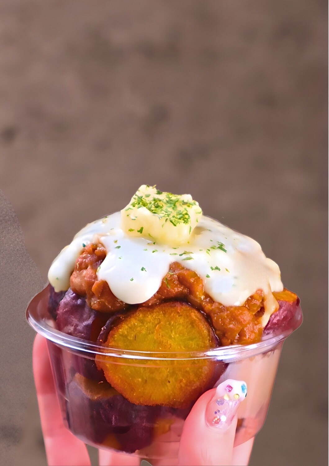 日比焼き芋 HIBIYAKIIMO Tokyo「バター焼き芋カレー」1,000円 ※イベント限定