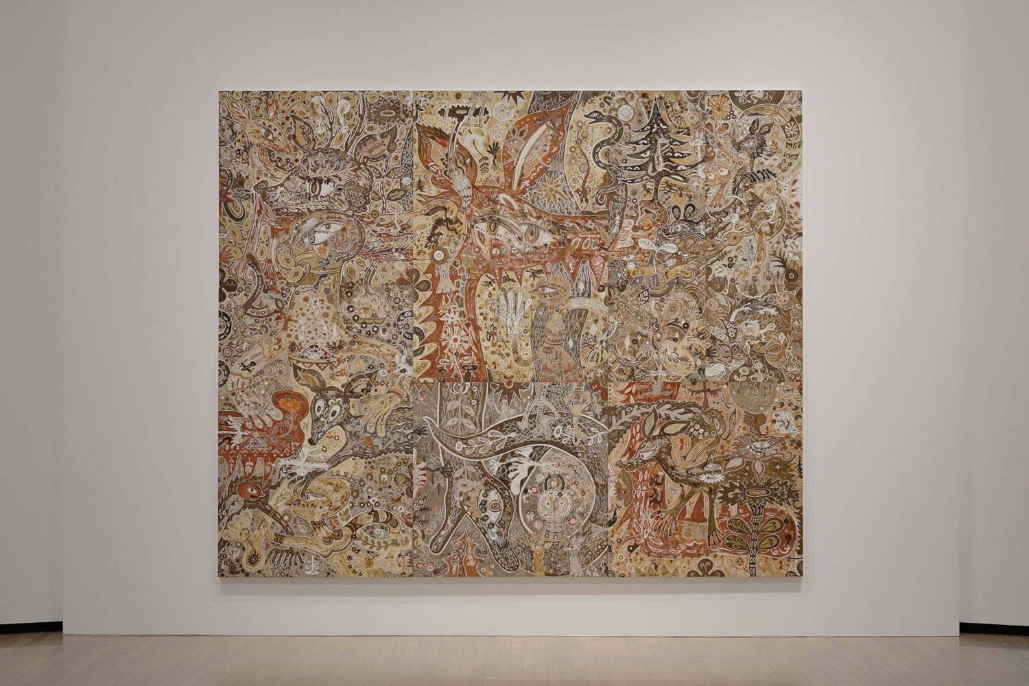 特別展｜横浜美術館のコレクション展、“横浜市内の土”で描いた淺井裕介の新作絵画などを公開