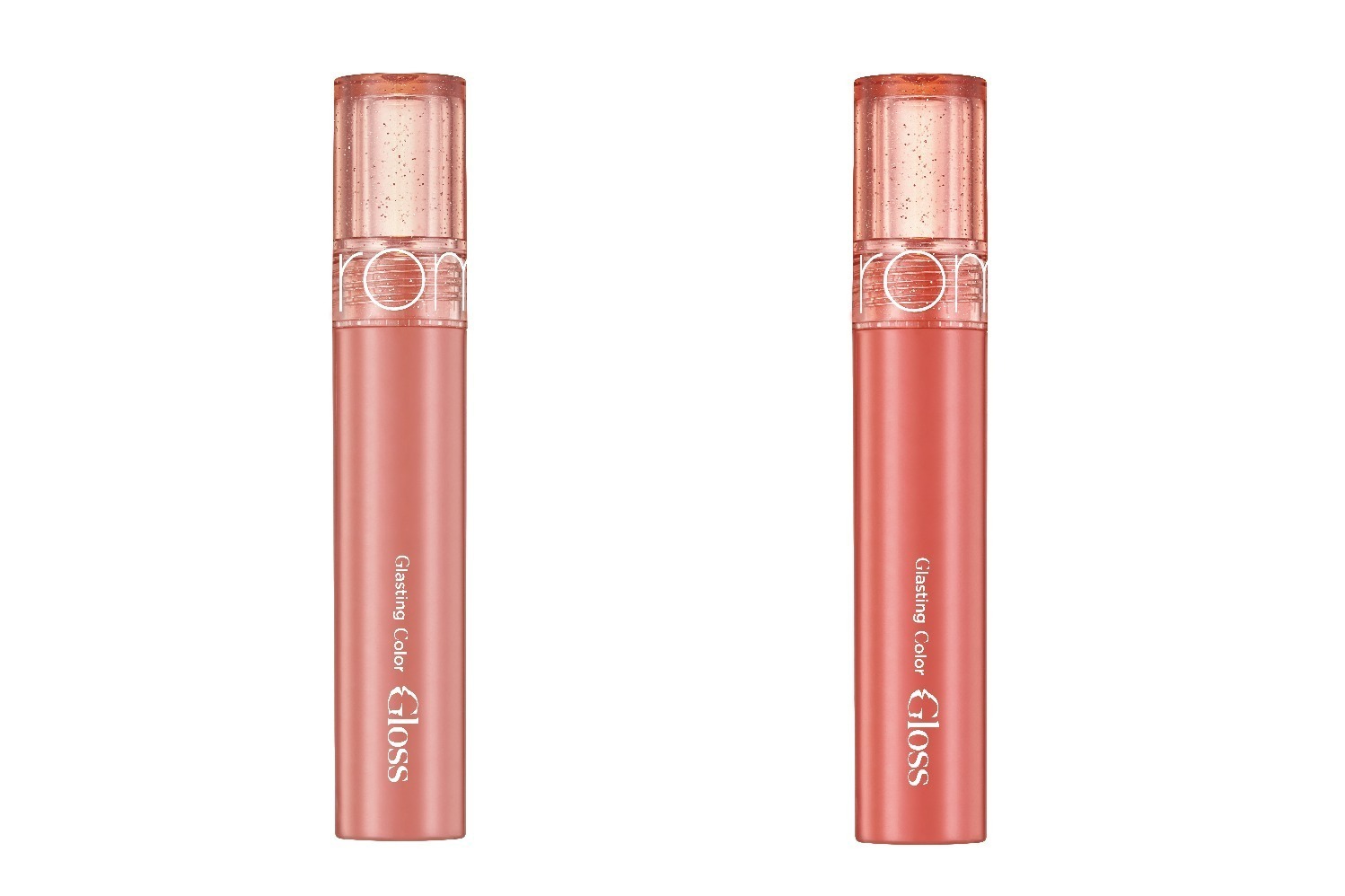 ロムアンド2025年春コスメ「ガラス玉リップグロス」にコーラルブラウンの果実カラー