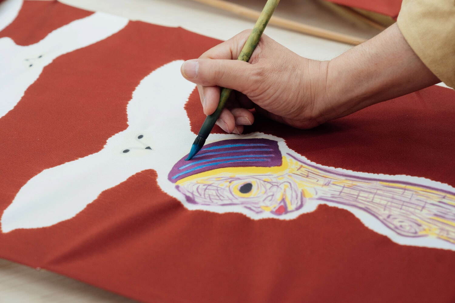 千總(CHISO) 加藤泉×千總：絵と着物｜写真4