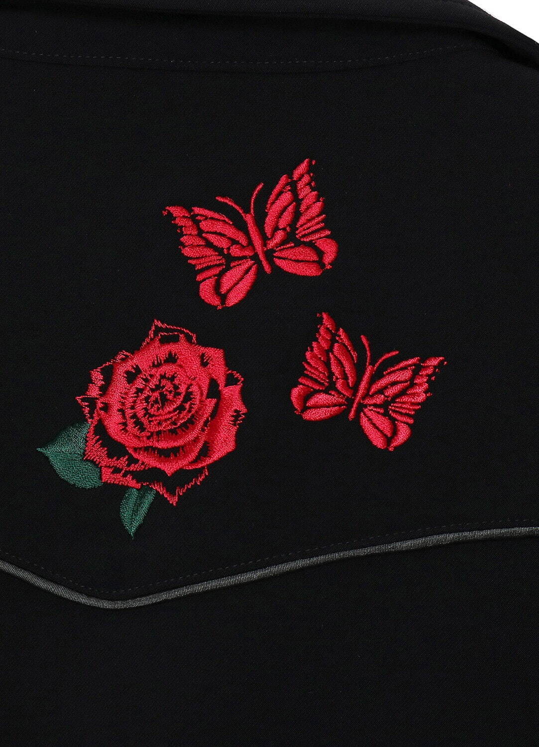 ワイルドサイド ヨウジヤマモト×ニードルズ、“薔薇の周りを蝶が