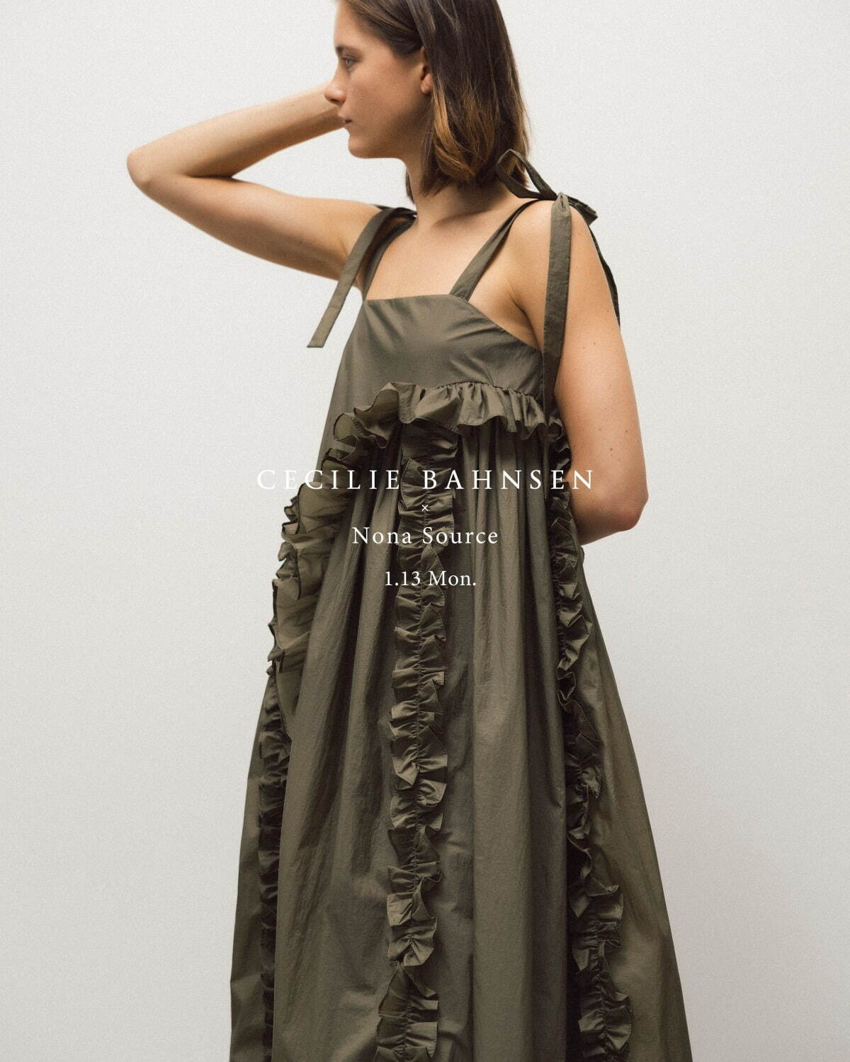 cecilie bahnsen 広がっ フリルショートパンツ ブラック