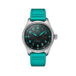 IWC 25年新作腕時計、メルセデスF1チームカラー“ペトロナスグリーン”映える文字盤＆ストラップ｜写真2