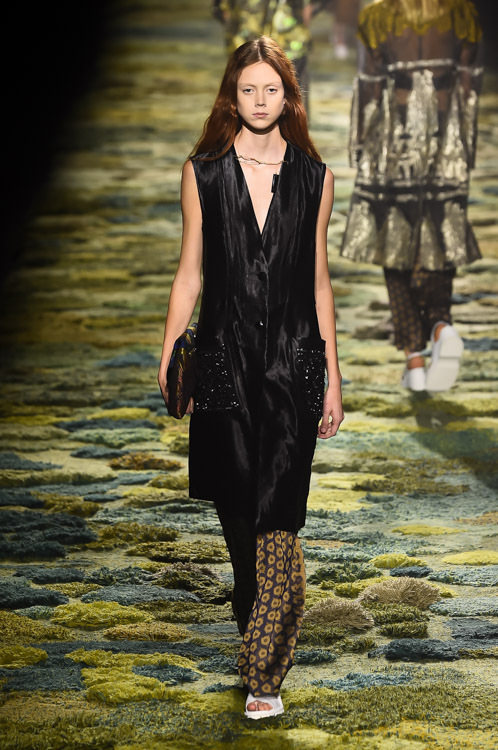 ドリス ヴァン ノッテン(DRIES VAN NOTEN) 2015年春夏ウィメンズコレクション シルエット - 写真52