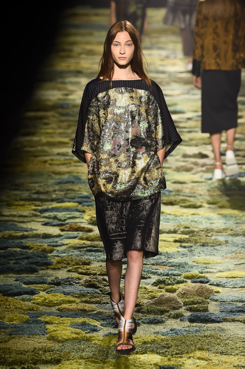 ドリス ヴァン ノッテン(DRIES VAN NOTEN) 2015年春夏ウィメンズコレクション シルエット - 写真53