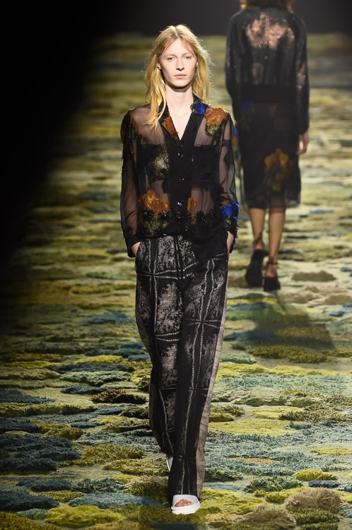 ドリス ヴァン ノッテン(DRIES VAN NOTEN) 2015年春夏ウィメンズコレクション シルエット - 写真57