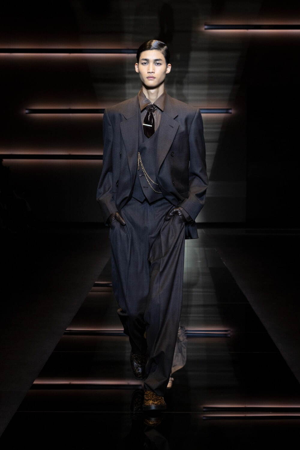 エンポリオ アルマーニ(EMPORIO ARMANI) 2025-26年秋冬メンズコレクション  - 写真23