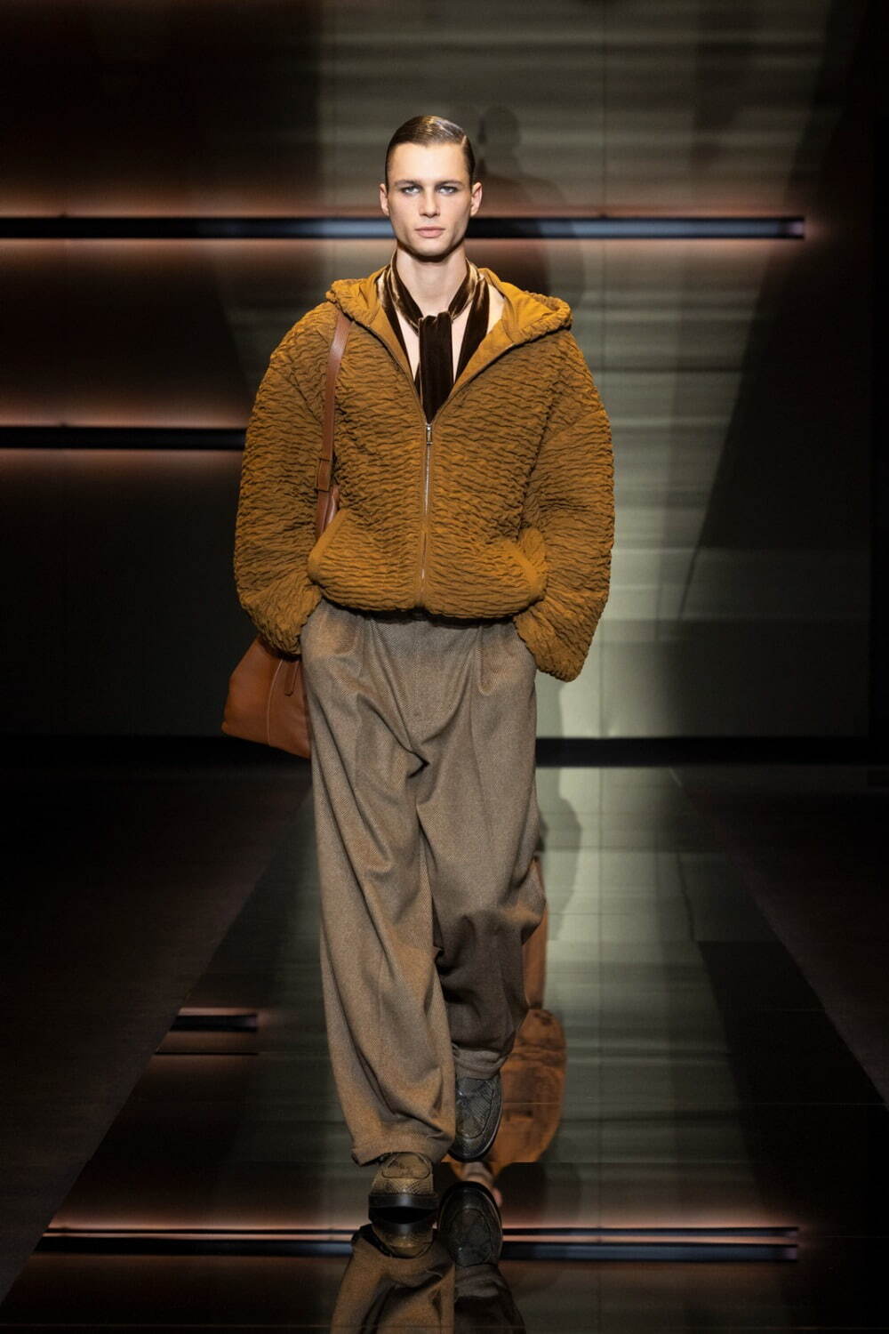 エンポリオ アルマーニ(EMPORIO ARMANI) 2025-26年秋冬メンズコレクション  - 写真49