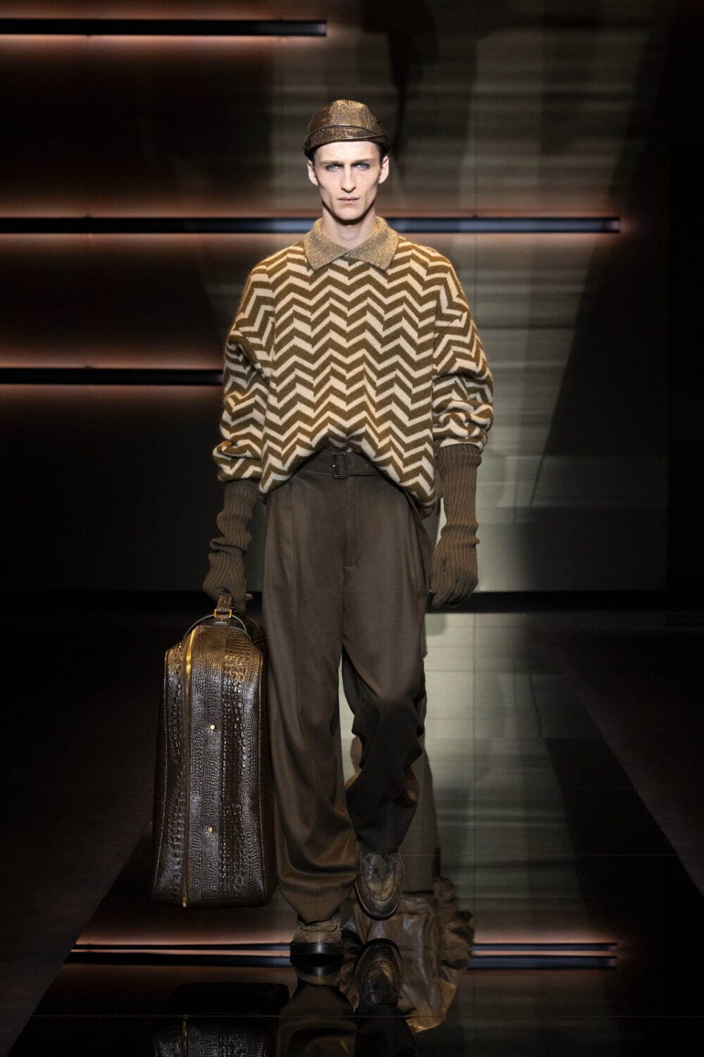 エンポリオ アルマーニ(EMPORIO ARMANI) 2025-26年秋冬メンズコレクション  - 写真61