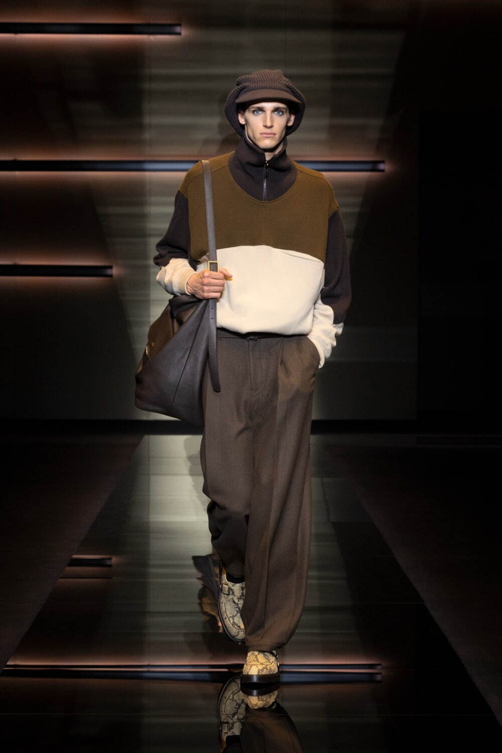 エンポリオ アルマーニ(EMPORIO ARMANI) 2025-26年秋冬メンズコレクション  - 写真64