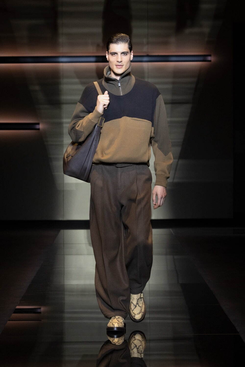 エンポリオ アルマーニ(EMPORIO ARMANI) 2025-26年秋冬メンズコレクション  - 写真65