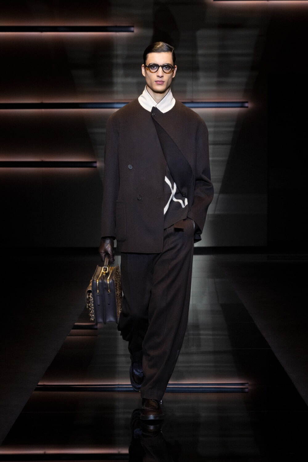 エンポリオ アルマーニ(EMPORIO ARMANI) 2025-26年秋冬メンズコレクション  - 写真73