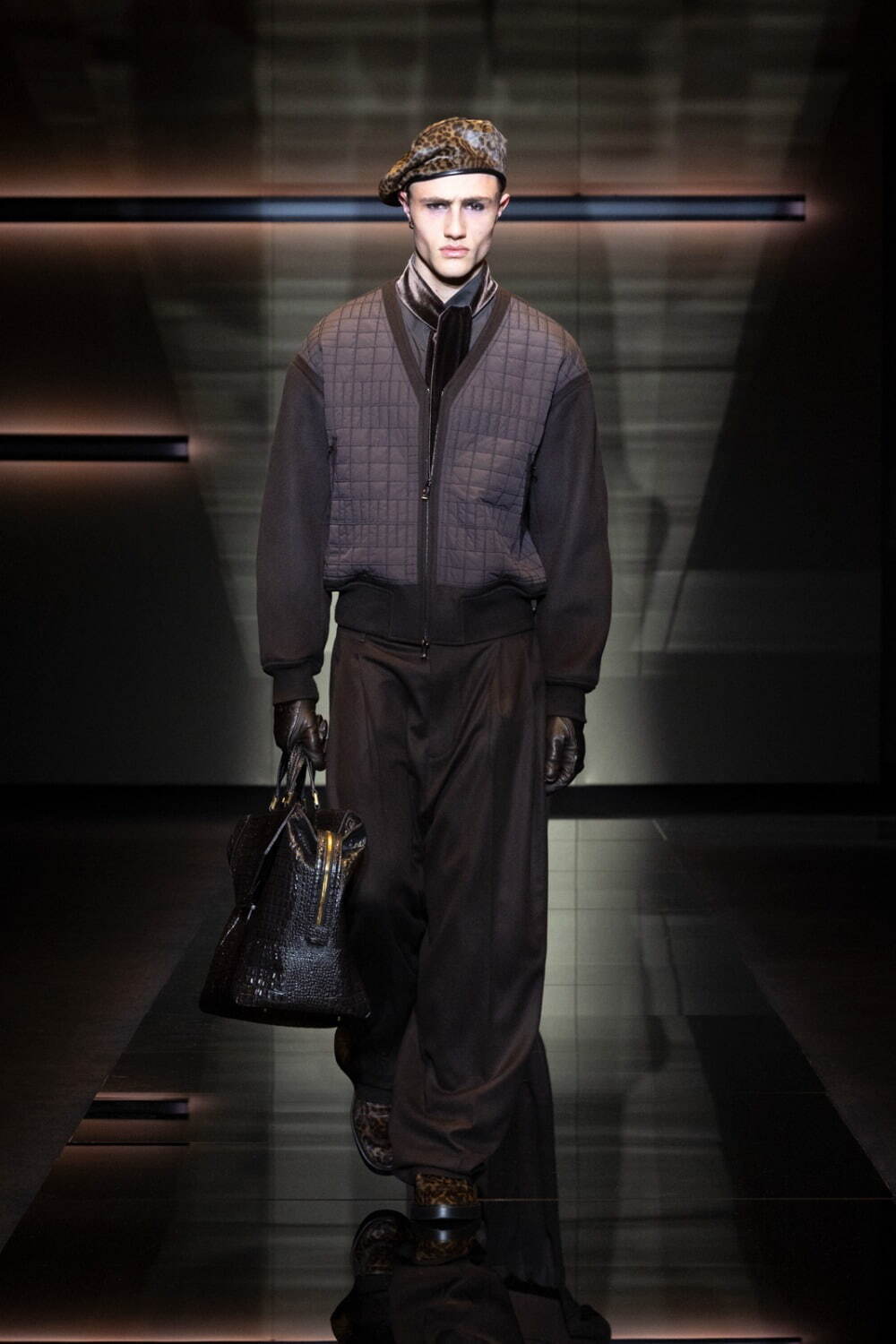 エンポリオ アルマーニ(EMPORIO ARMANI) 2025-26年秋冬メンズコレクション  - 写真76