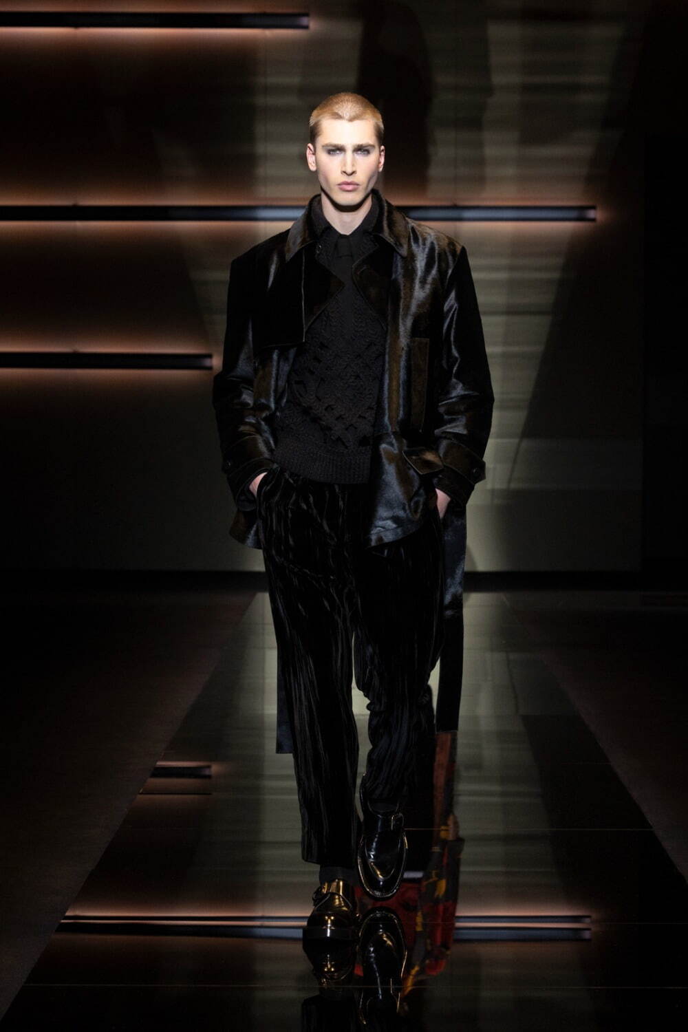 エンポリオ アルマーニ(EMPORIO ARMANI) 2025-26年秋冬メンズコレクション  - 写真91