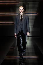 エンポリオ アルマーニ 2025年秋冬メンズコレクション - 魅惑、格調と親密｜写真21