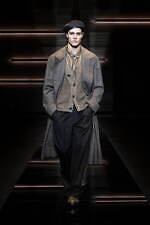 エンポリオ アルマーニ 2025年秋冬メンズコレクション - 魅惑、格調と親密｜写真25