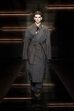 エンポリオ アルマーニ 2025年秋冬メンズコレクション - 魅惑、格調と親密｜写真36