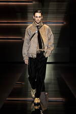 エンポリオ アルマーニ 2025年秋冬メンズコレクション - 魅惑、格調と親密｜写真42