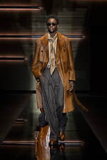 エンポリオ アルマーニ 2025年秋冬メンズコレクション - 魅惑、格調と親密｜写真46