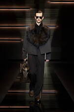 エンポリオ アルマーニ 2025年秋冬メンズコレクション - 魅惑、格調と親密｜写真90