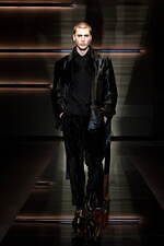 エンポリオ アルマーニ 2025年秋冬メンズコレクション - 魅惑、格調と親密｜写真91