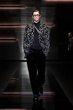 エンポリオ アルマーニ 2025年秋冬メンズコレクション - 魅惑、格調と親密｜写真93