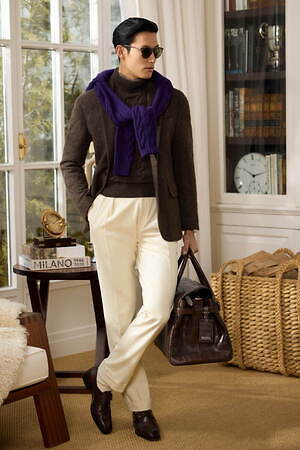 ラルフ ローレン パープル レーベル(RALPH LAUREN PURPLE LABEL) 2025年秋メンズコレクション  - 写真19