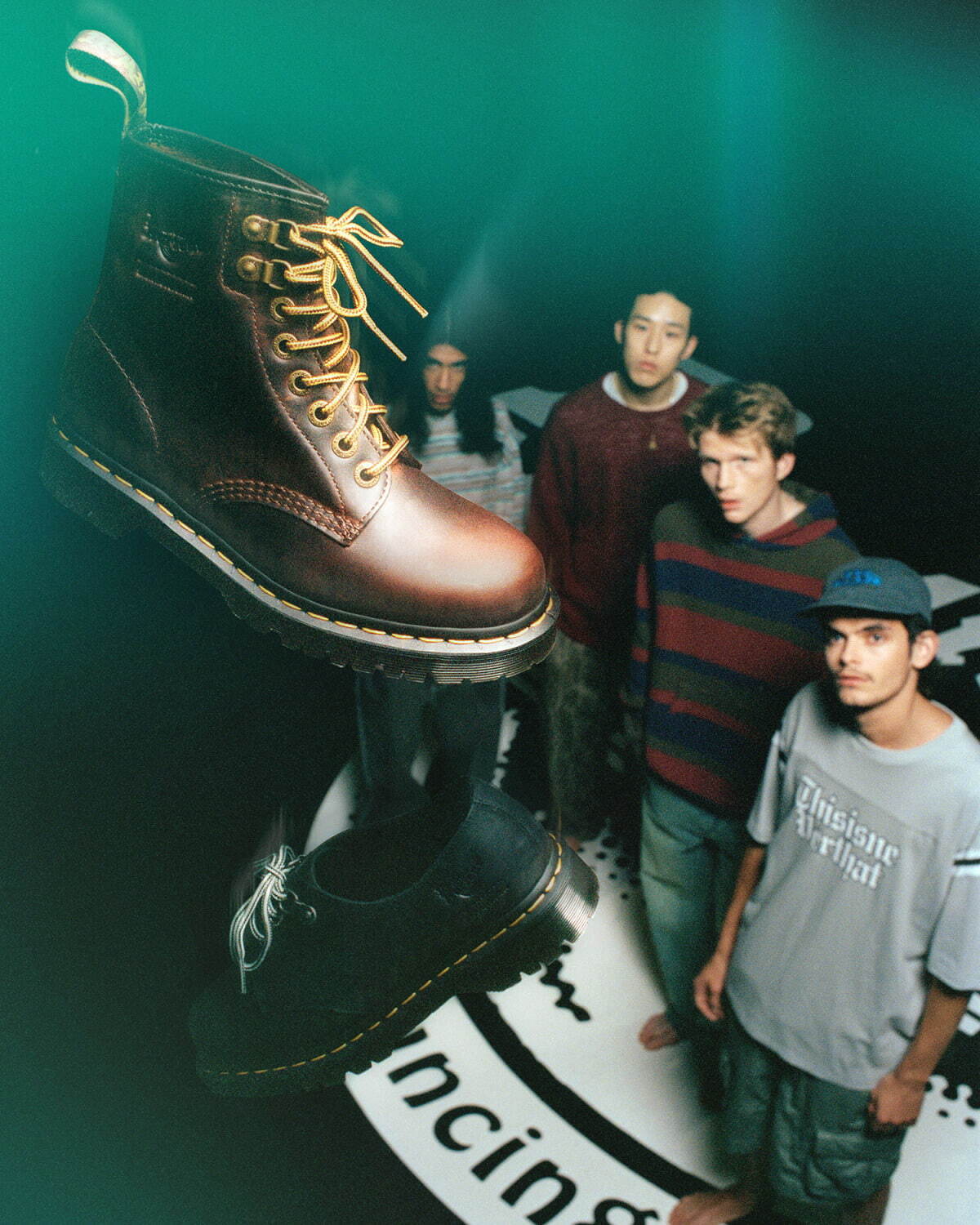 スタイリッシュに★【Dr. Martens×thisisneverthat】1460ブーツ Dr. Martens X thisisneverthat 1460 Boot | chester brown