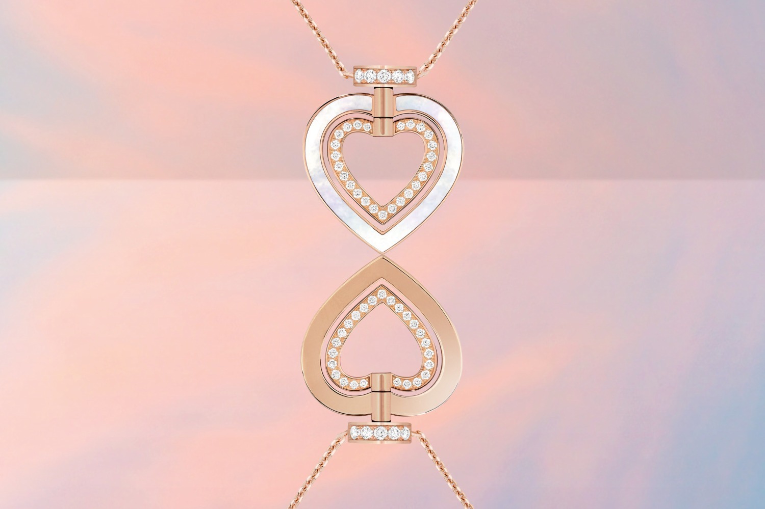 ネックレス｜フレッドの映画『プリティ・ウーマン』着想ジュエリーに新作、“ハートが回転する”ネックレスやリング