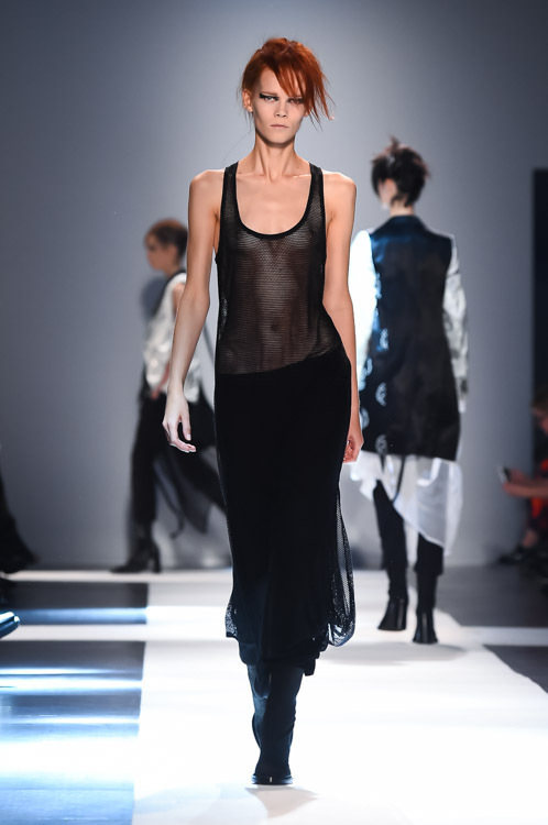 アン ドゥムルメステール(ANN DEMEULEMEESTER) 2015年春夏ウィメンズコレクション シルエット - 写真7