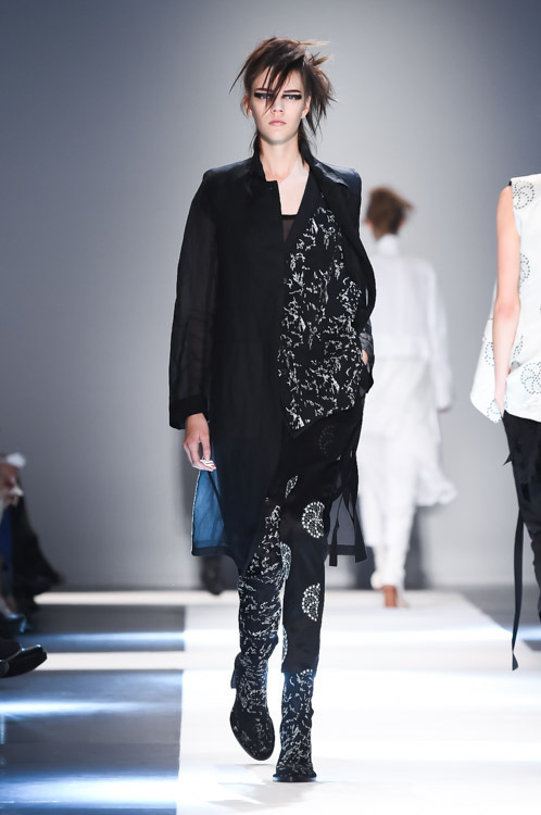 アン ドゥムルメステール(ANN DEMEULEMEESTER) 2015年春夏ウィメンズコレクション シルエット - 写真10